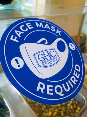 Face Mask Required Sign